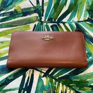 Coach leather wallet